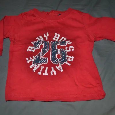 T-shirt manches longues garçon 6 mois